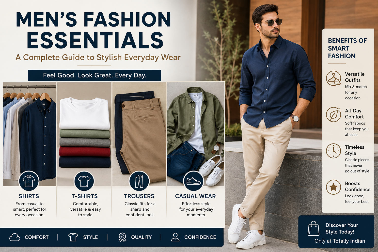 Men’s Fashion Essentials: A Complete Guide to Stylish Everyday Wear