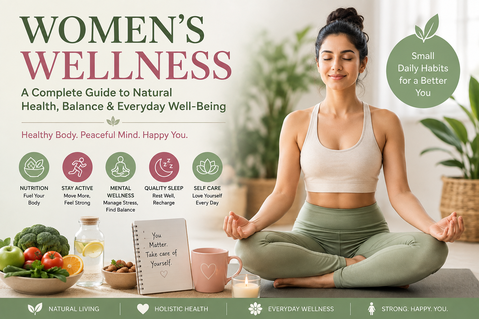 Women's Wellness: A Complete Guide to Natural Health, Balance, and Everyday Well-Being