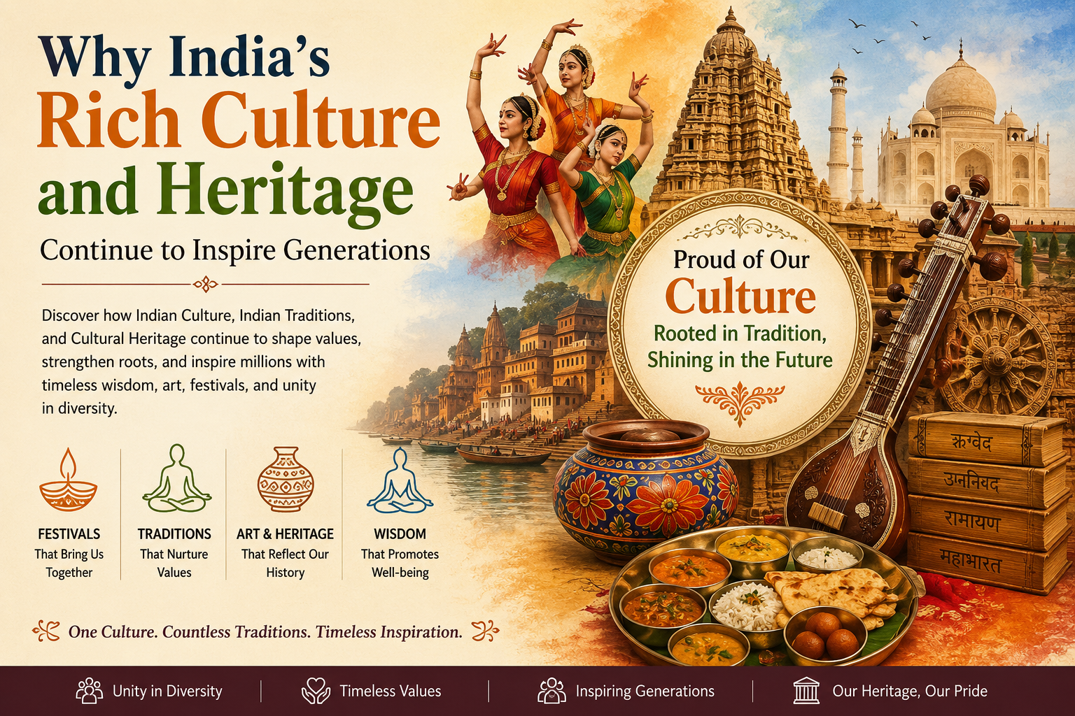Why India's Rich Culture and Heritage Continue to Inspire Generations