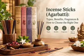 Incense Sticks (Agarbatti): Types, Benefits, Fragrances & How to Choose the Right One