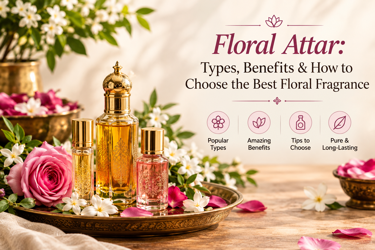 Floral Attar: Types, Benefits & How to Choose the Best Floral Fragrance