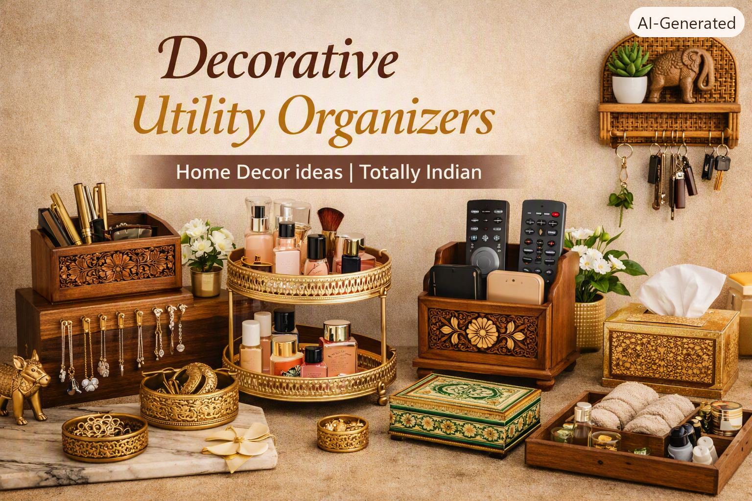 Decorative Utility Organizers: The Perfect Blend of Style and Functionality