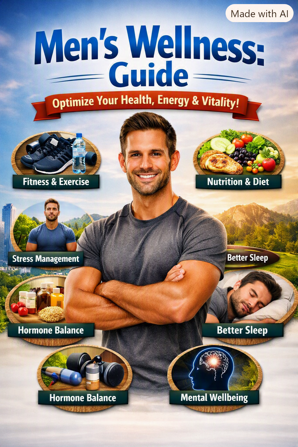 Men's Wellness: A Complete Guide to Better Health, Energy, and Vitality