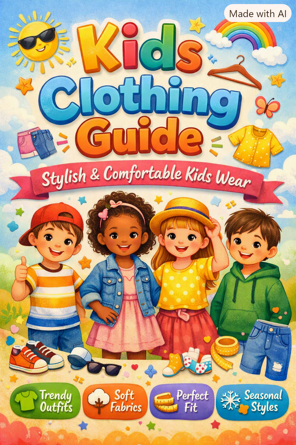 Kids’ Clothing Guide: Stylish, Comfortable & Everyday Wear for Children